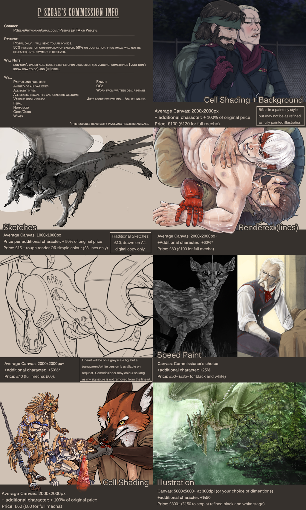 Commission Info -- updated 25/10/14