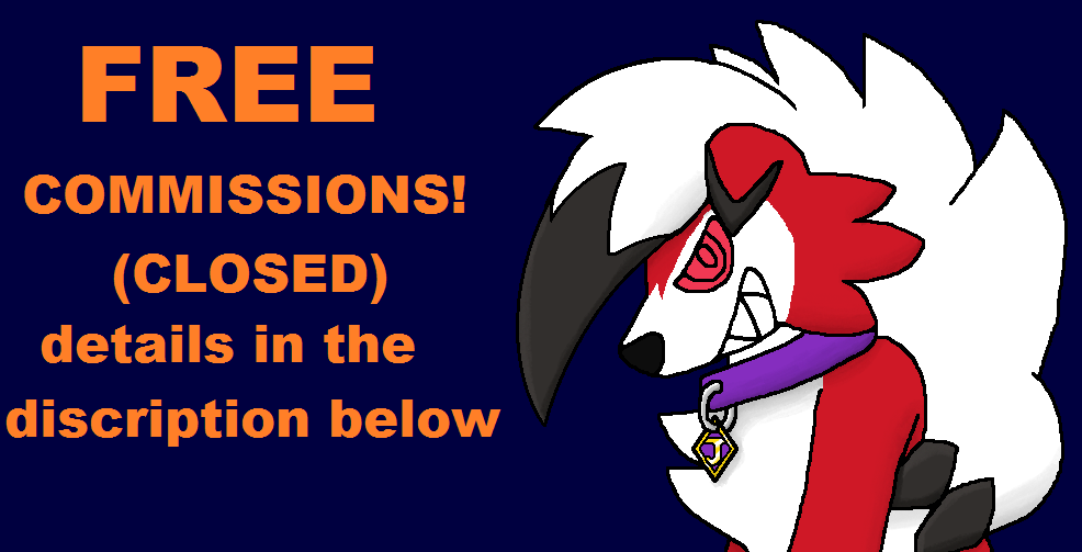 CLOSED COMMISSIONS! (FREE)