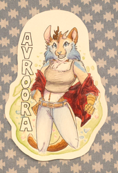 Avroora Badge