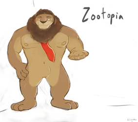 lion from zootopia 
