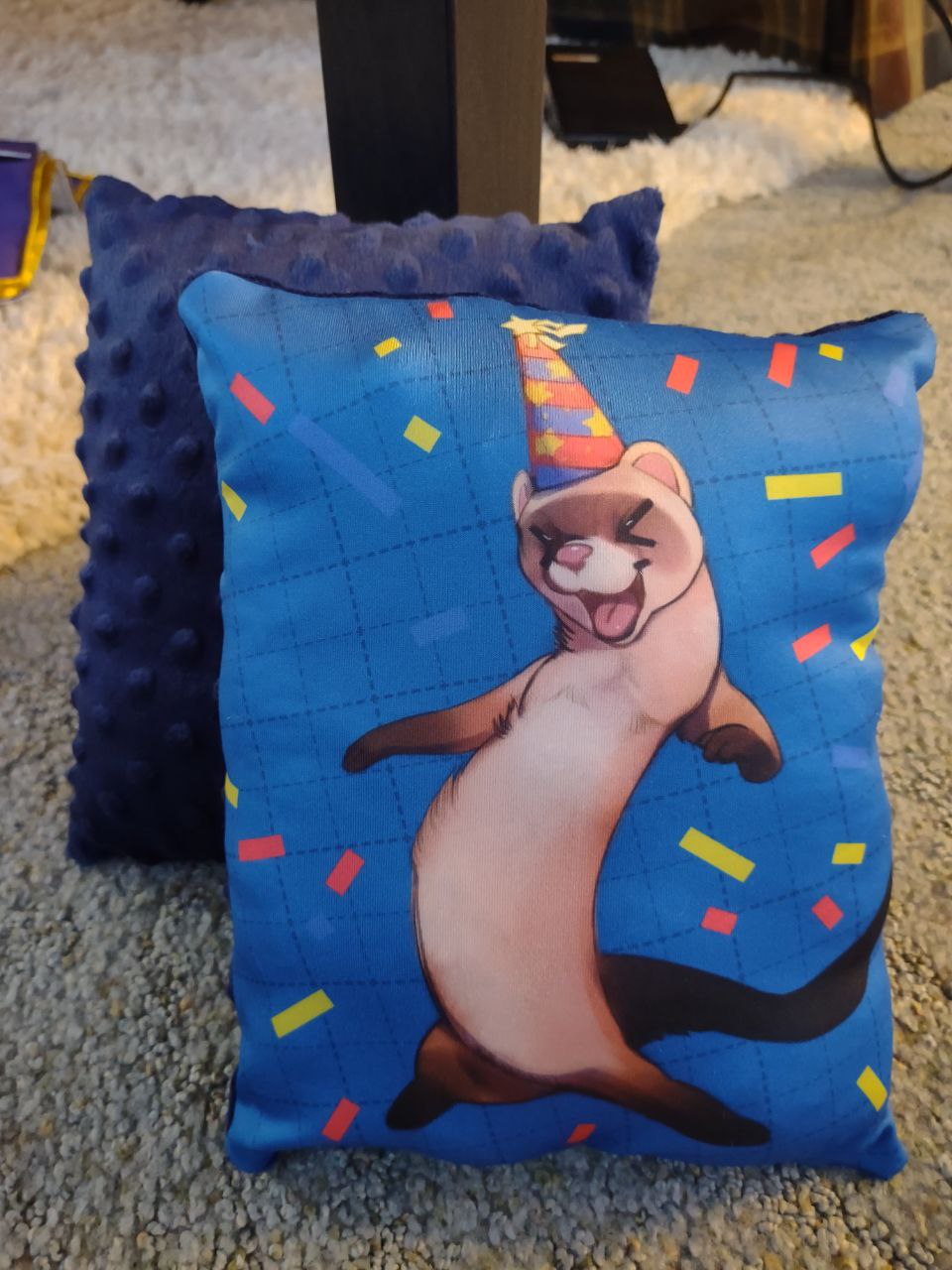 fabric plush ferret party