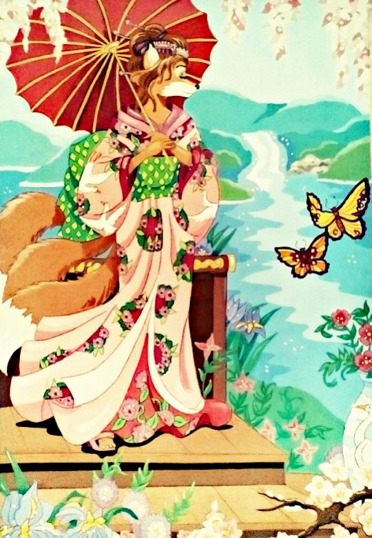 Butterfly Of Nagasaki-Painting
