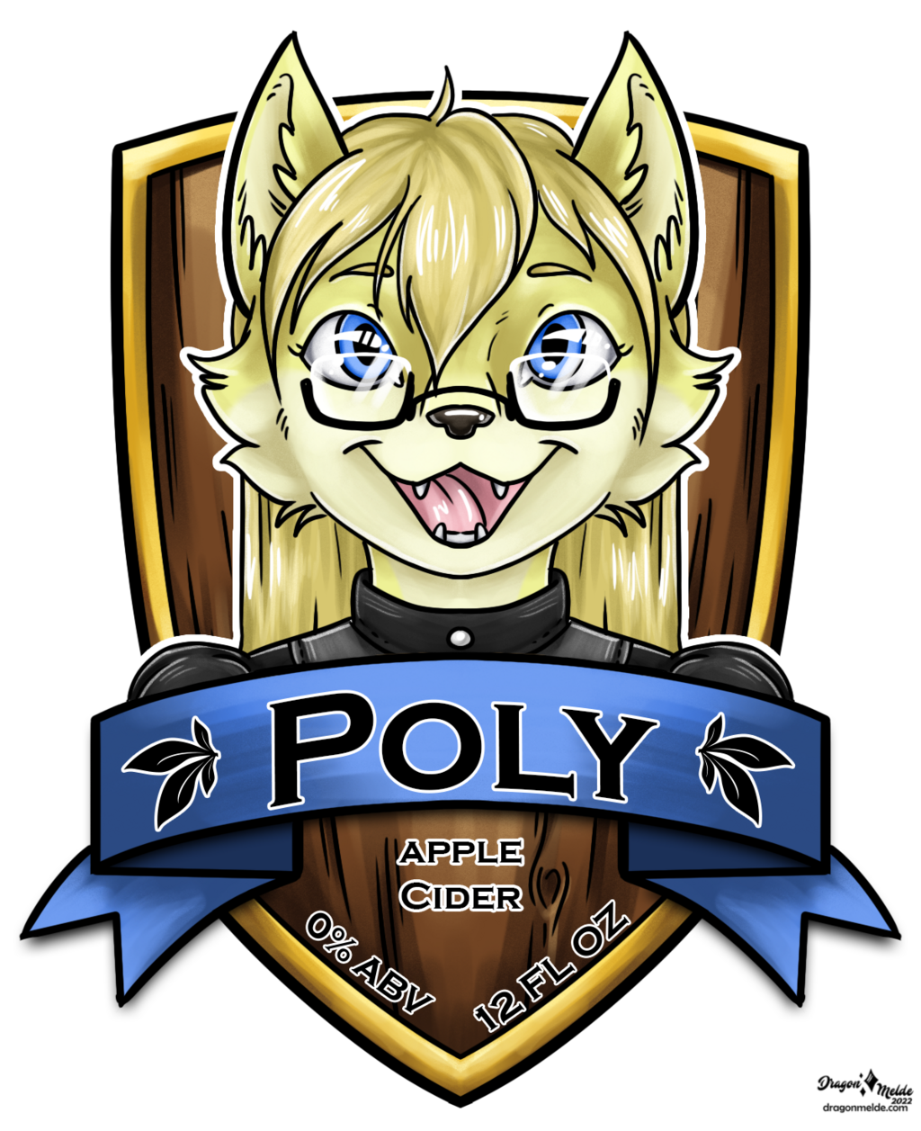 Poly Cider Badge
