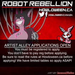 Howl 2019 - Artist Alley Apps OPEN
