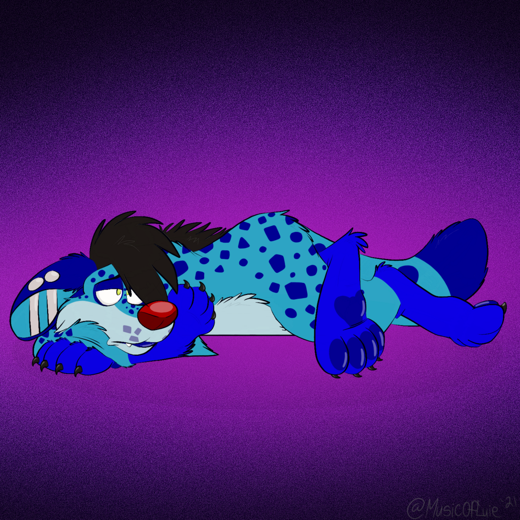 Tired Hyena