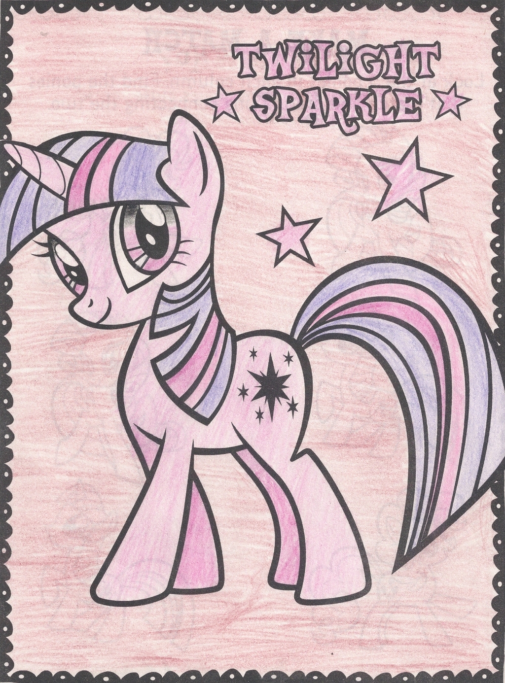 Twilight Sparkle Colored By Me - 1
