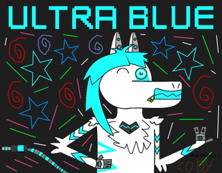 Ultra Blue The Ampwave (for Ember The Protogen)