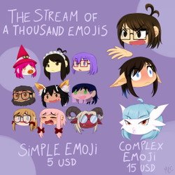 The Stream of a Thousand Emojis