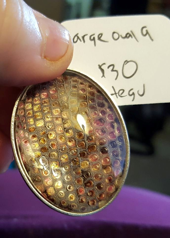  DragonScale Pendant: Large Oval 9