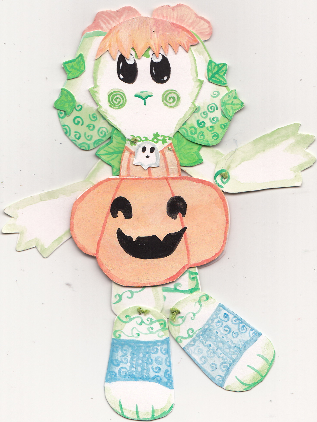 Pumpkinspice Paper Puppet Front