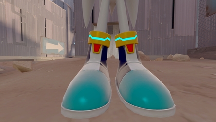 Silver The Hedgehog Boots 4