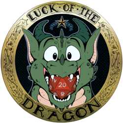Luck of the Dragon (Stickers available!)