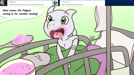 Baby Mewtwo replies question #80