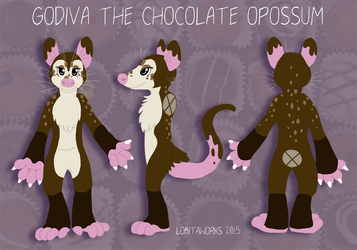 Godiva the Chocolate Opossum