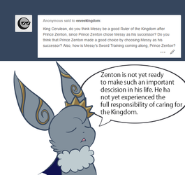 Ask King Cerulean: Next in line