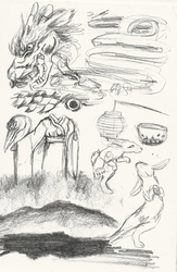 Page 9 Fantasy Theme Sketchbook