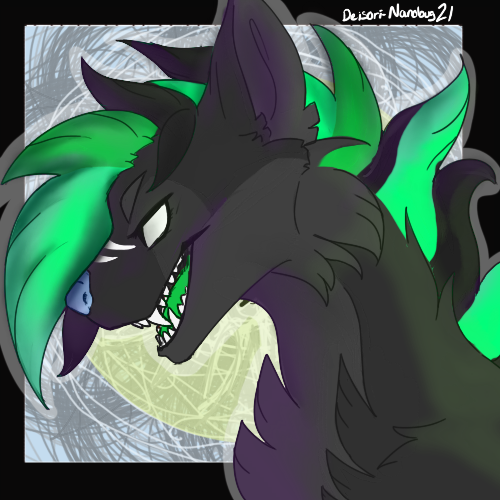 Most recent image: Spiked floof [ICON COMM]