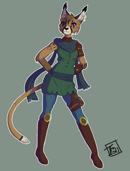 Full body commission for SouthpawLynx 2