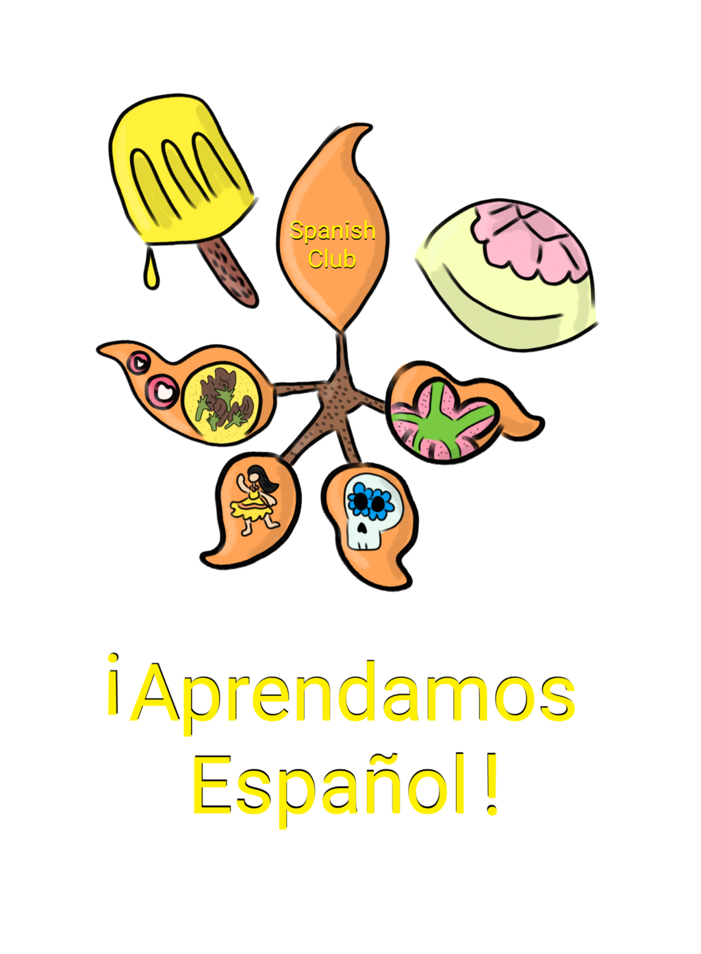 Digitalized Spanish Club Logo design 