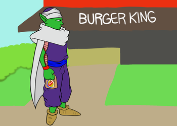 Piccolo at Burger King