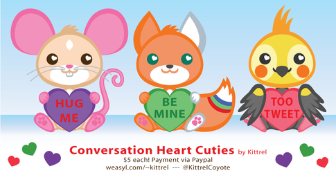 Conversation Heart Cuties