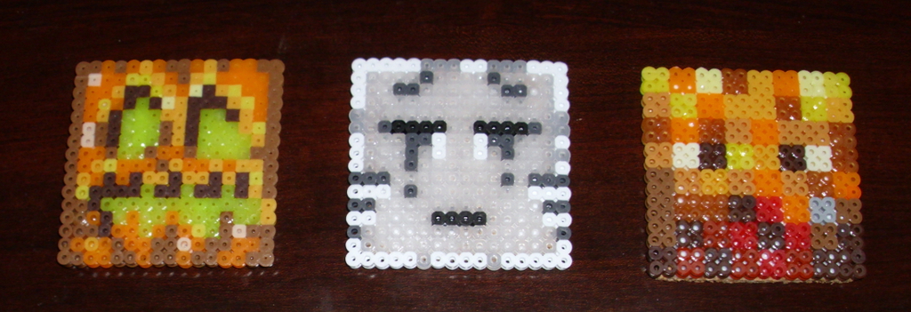 Minecraft Coaster Set 2