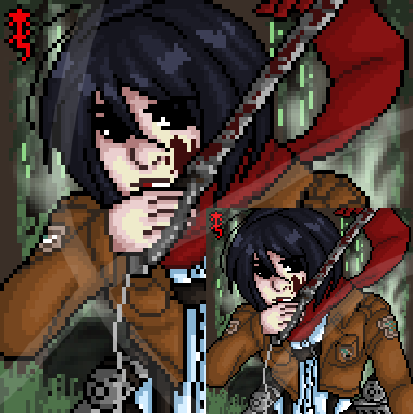 Portrait: Mikasa