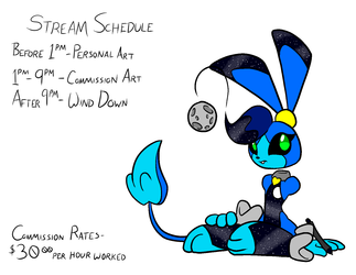 Stream Announcement and Commissions