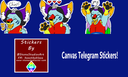 Canvas Telegram sticker pack