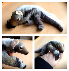 OOAK Baby Anteater Doll