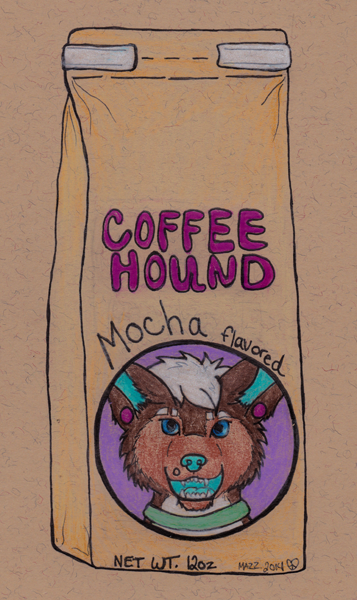 Coffeehound -badge
