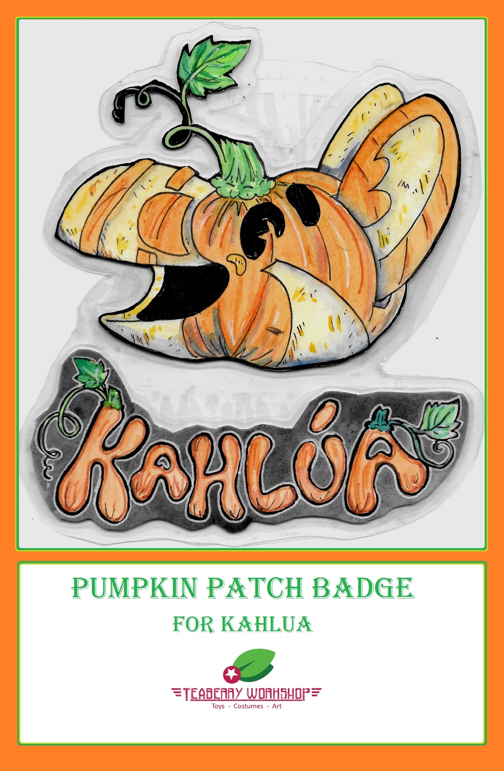Pumpkin Patch Badge: Kahlua