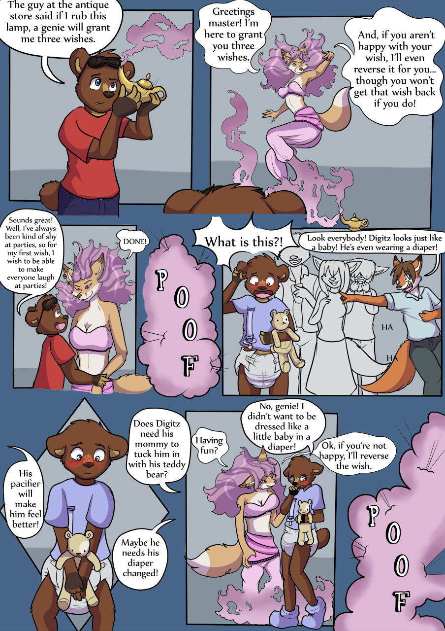 Genie in A baba Page 1