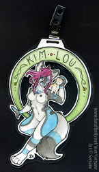 Kim Lou - Art Nouveau Badge