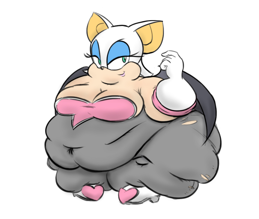 Rouge the bat fat Sister Rouge