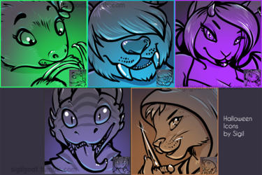 [Halloween Special] - Icon Batch 3