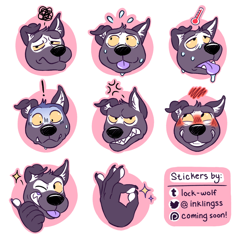 Most recent image: Ink Stickers!