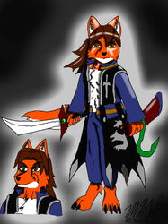 The Swordmaster Dingo [3DS Art]