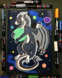 A Draggy in Space (Commission)