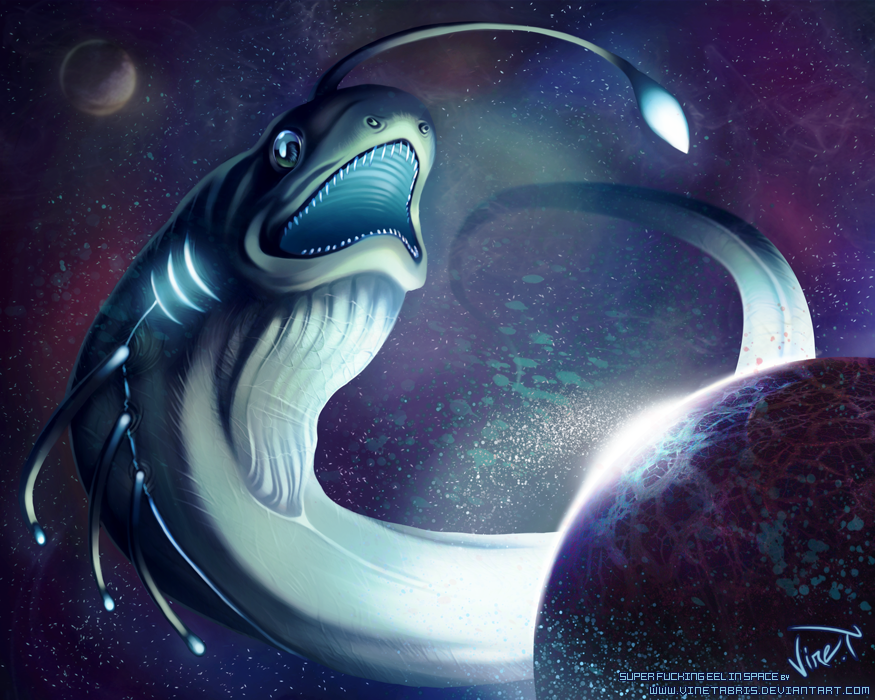 Super Fucking Eel in Space