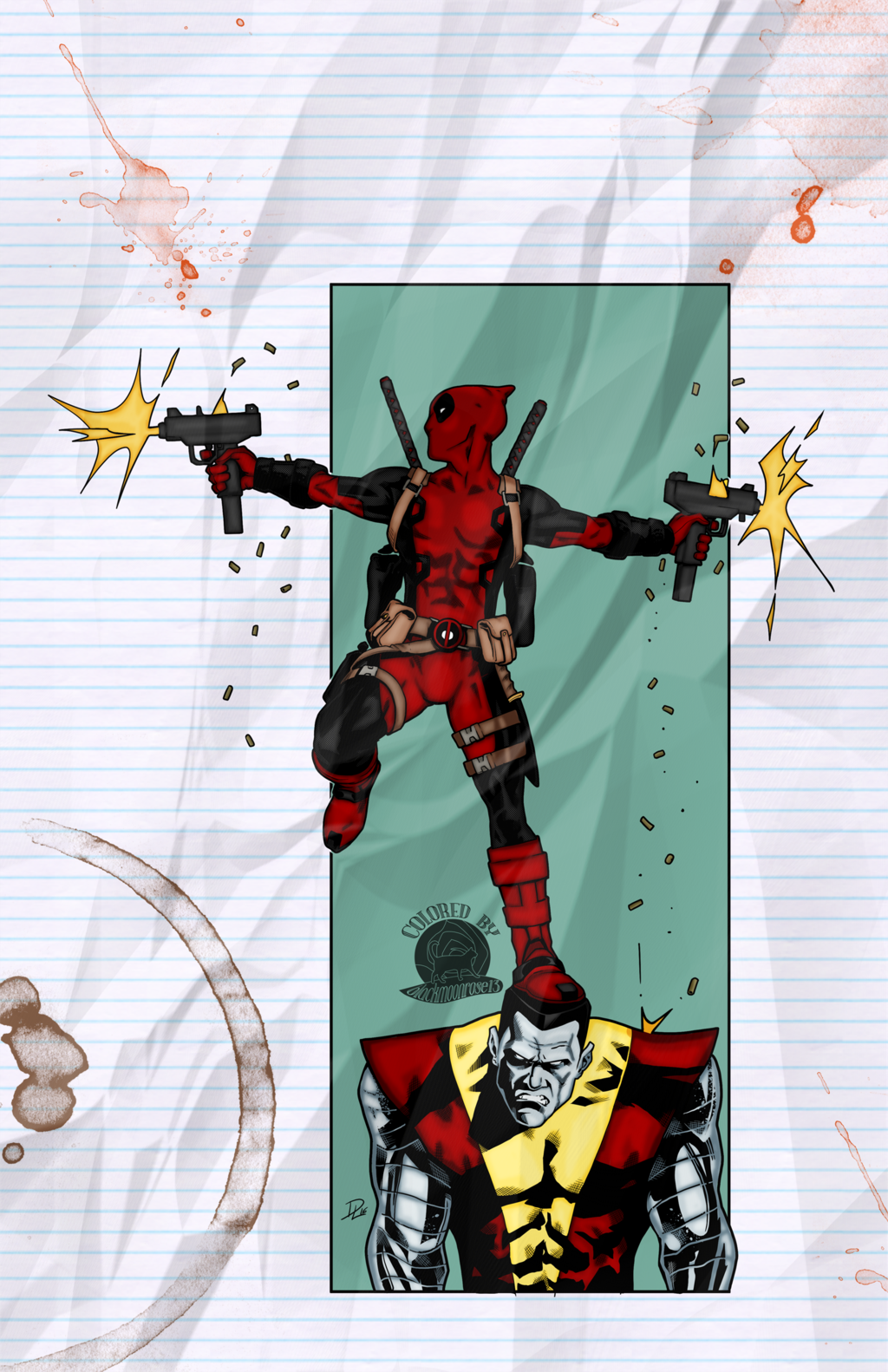 Deadpool and Colossus