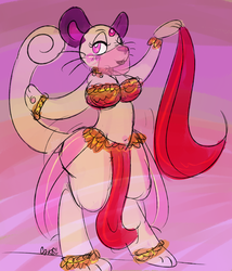 persian belly dancer