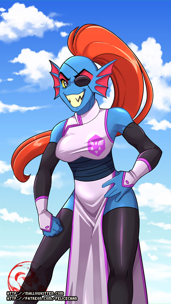 Undyne the cosplayer..