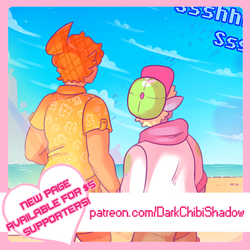 BEACH-Y - Page 4, is up for $5+ supporters now!