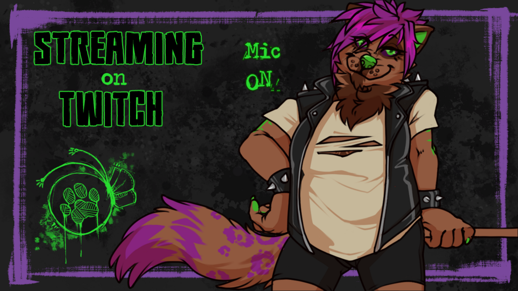 Most recent image: Streaming on Twitch | art | mic on | music 