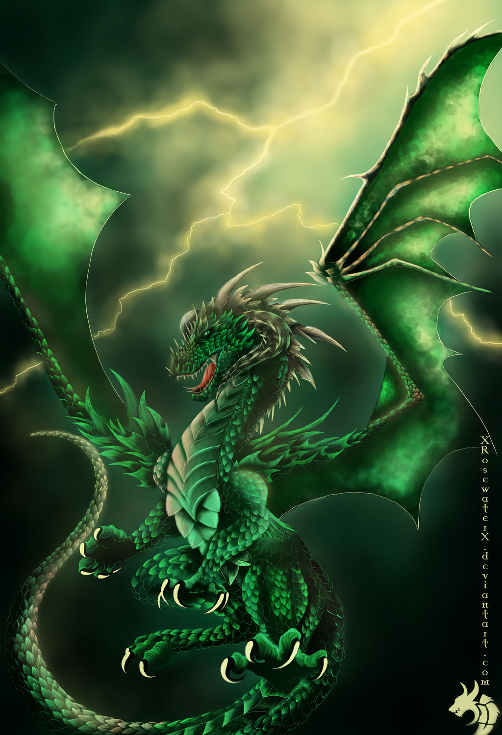 Ulrich Dragon Commission - FINISHED