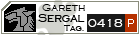 Gareth's Sergal Tag