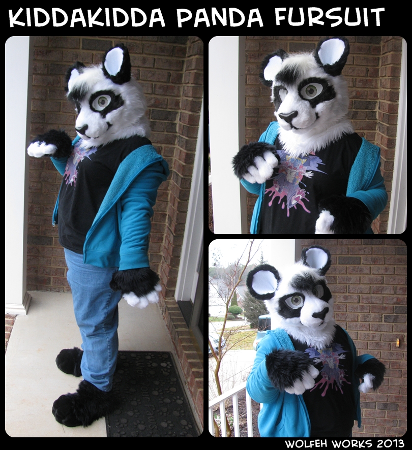 KiddaKidda Panda Fursuit
