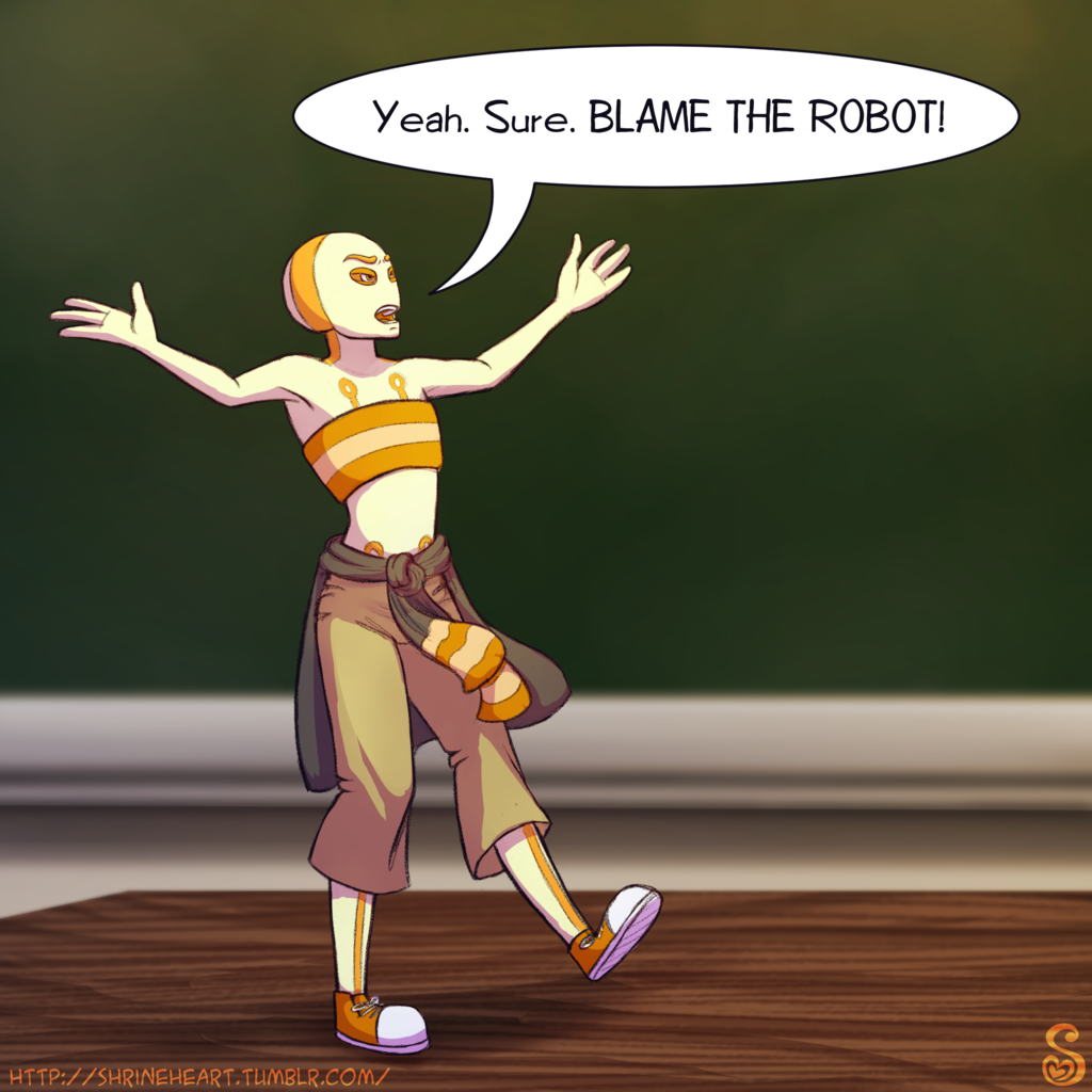 Rag N Bone: Blame the Robot