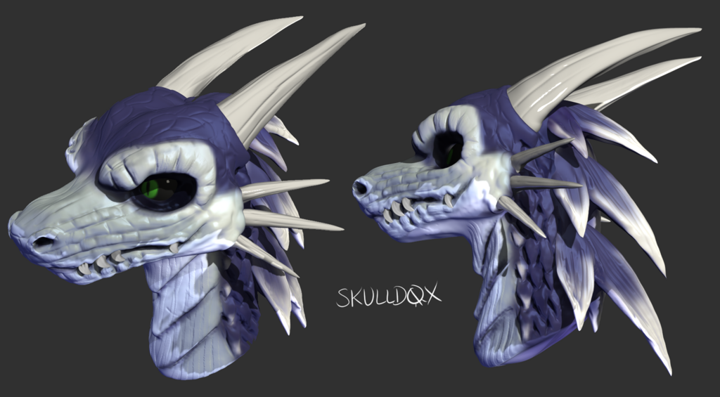 Shiver 3D Bust